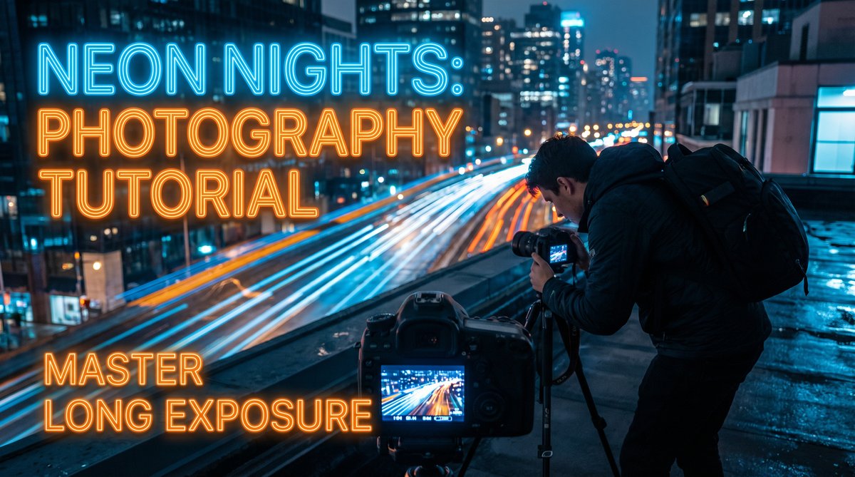 17C 霓虹夜景摄影教程 · 17C视频教程 - www.vxkwpp.cn